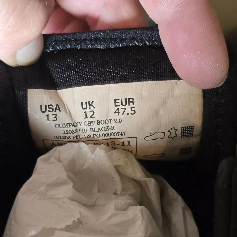 5.11 Tactical Men's Company CST 2.0 Work Boots Odor Control Moisture Wicking 13